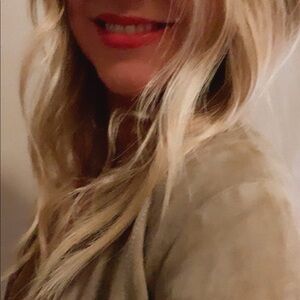 SUPERFINE Suede moto jacket